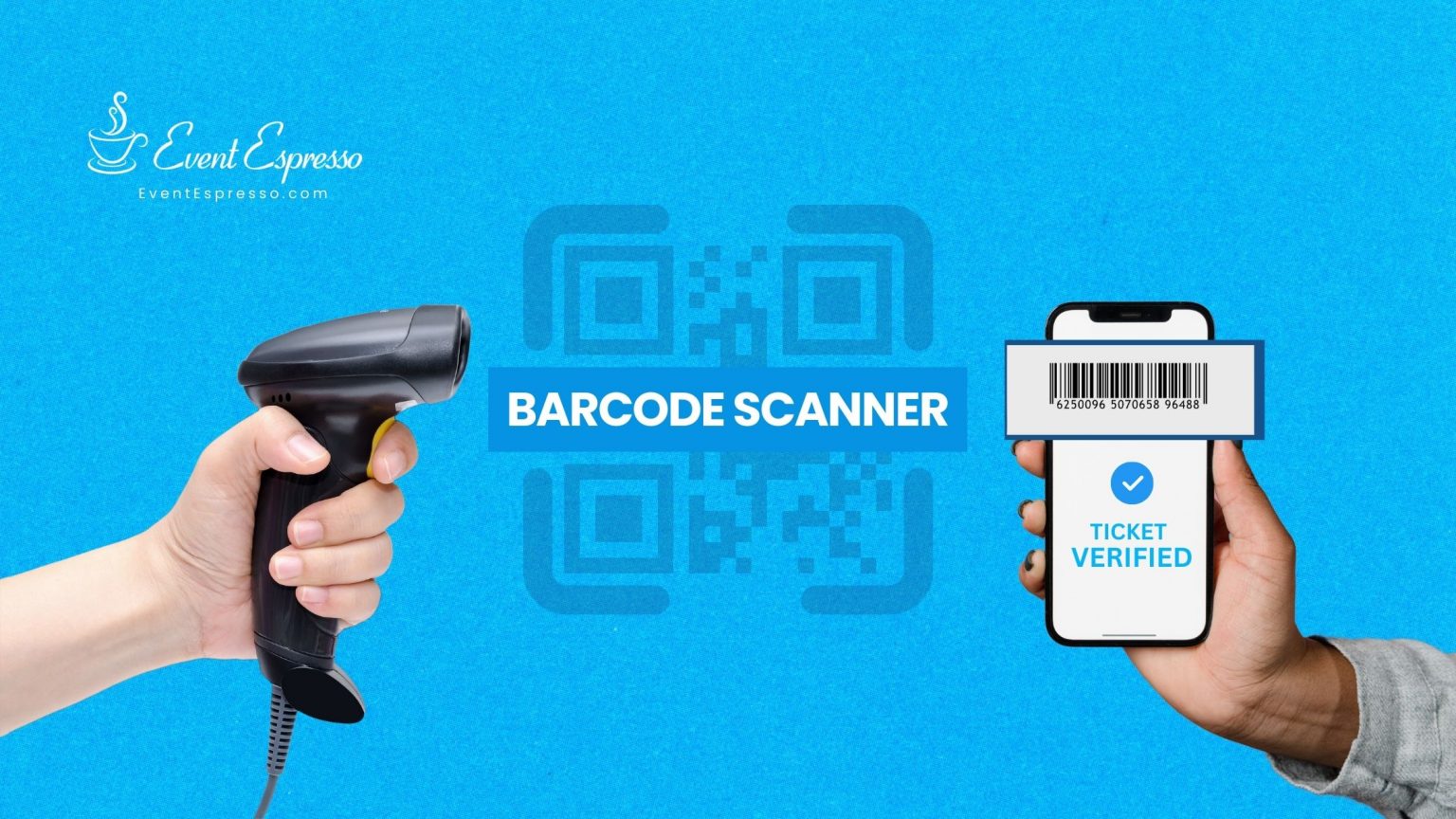 Scan barcodes on event tickets with a scanner or phone Event Espresso