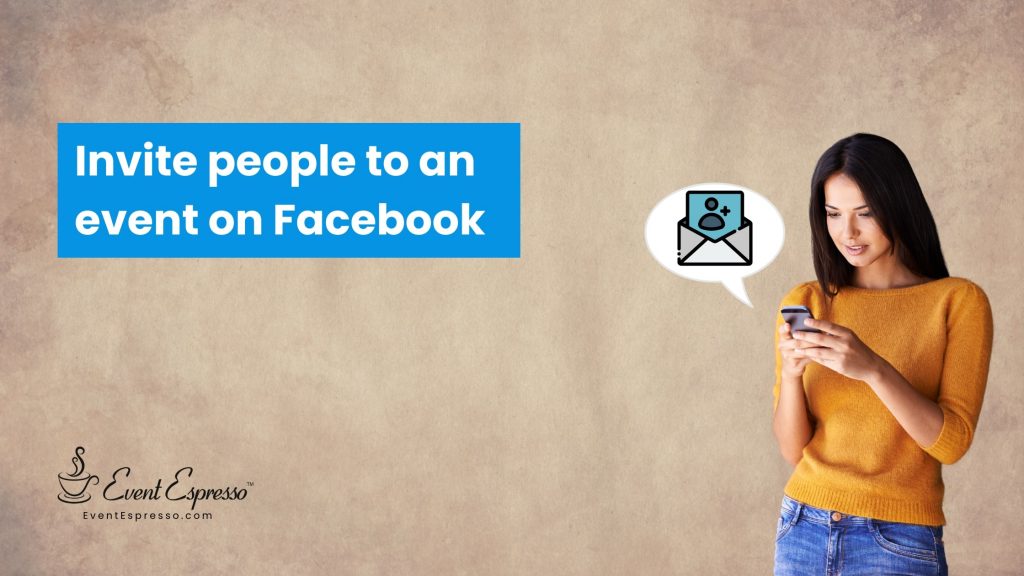 Blog banner for how to invite people to an event on Facebook